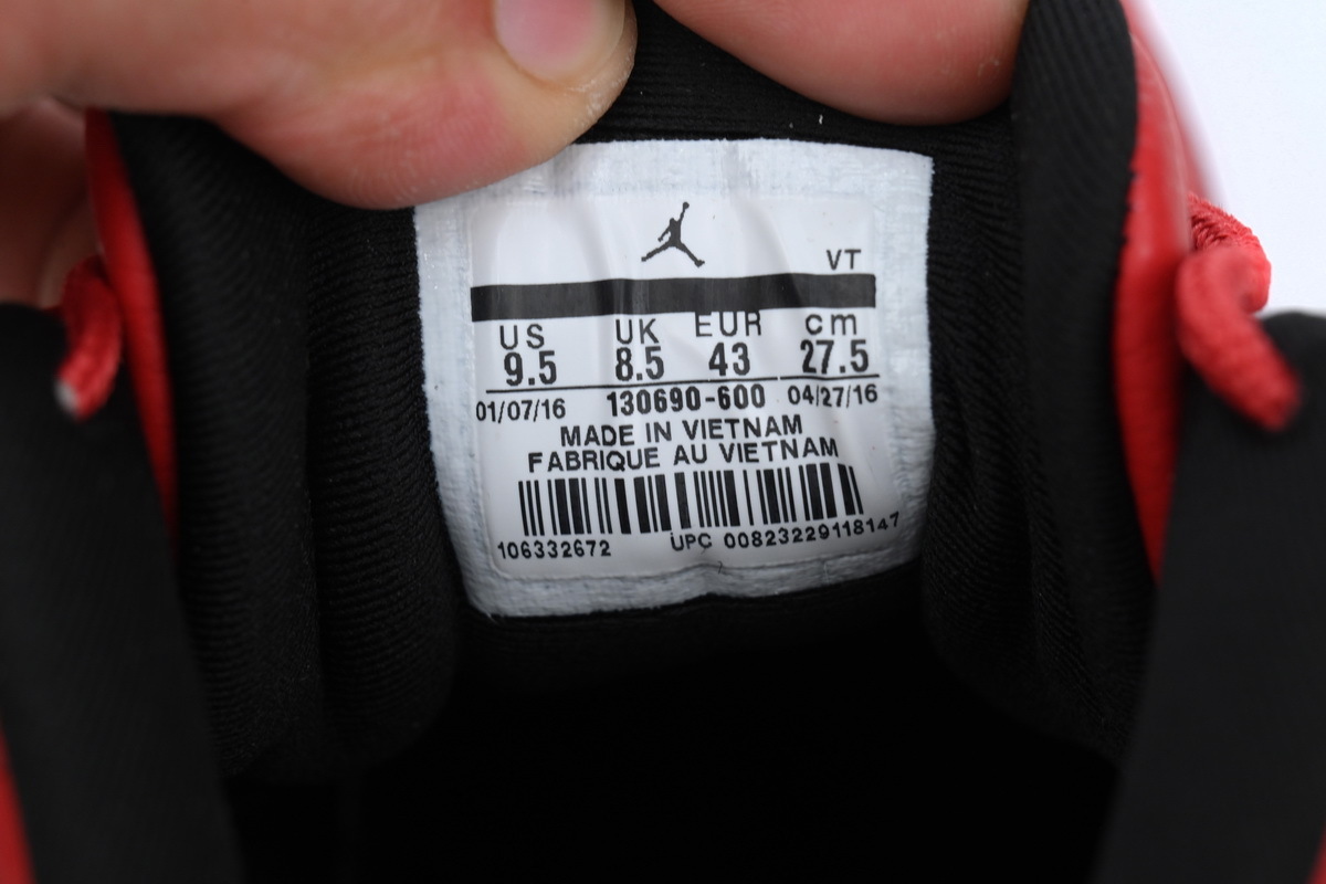 Top Version Air Jordan 12 Retro Gym Red 130690-600