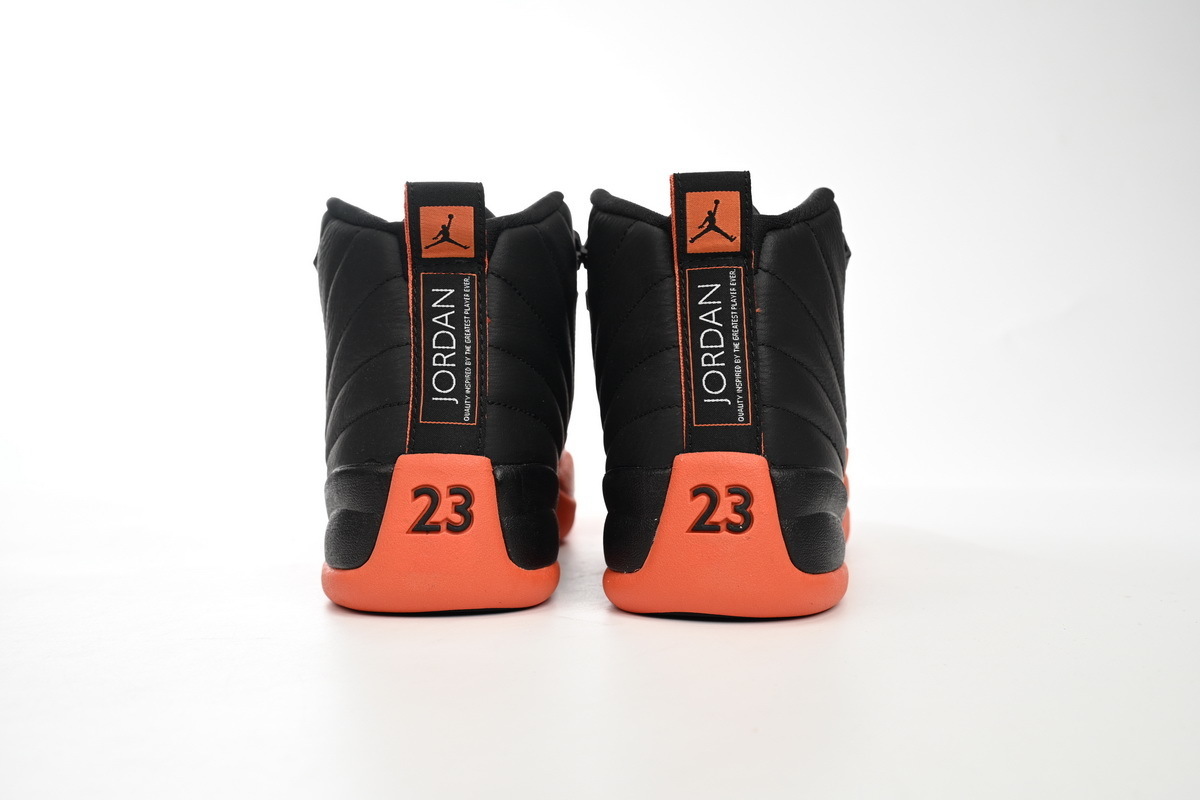 Top Version Air Jordan 12 WMNS Brilliant Orange FD9101-081