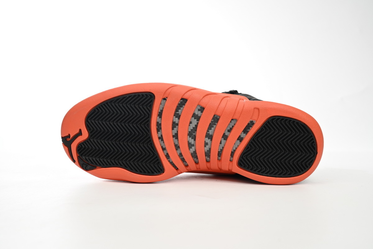 Top Version Air Jordan 12 WMNS Brilliant Orange FD9101-081