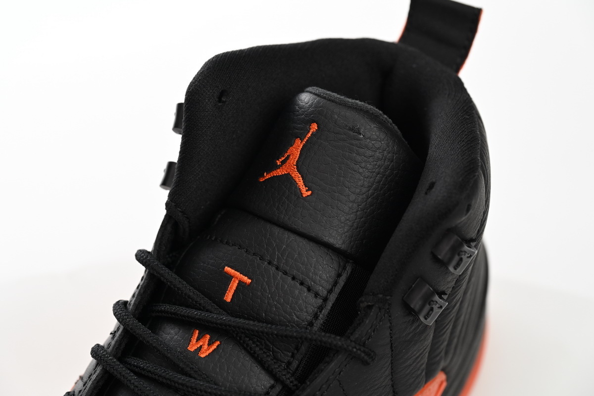 Top Version Air Jordan 12 WMNS Brilliant Orange FD9101-081