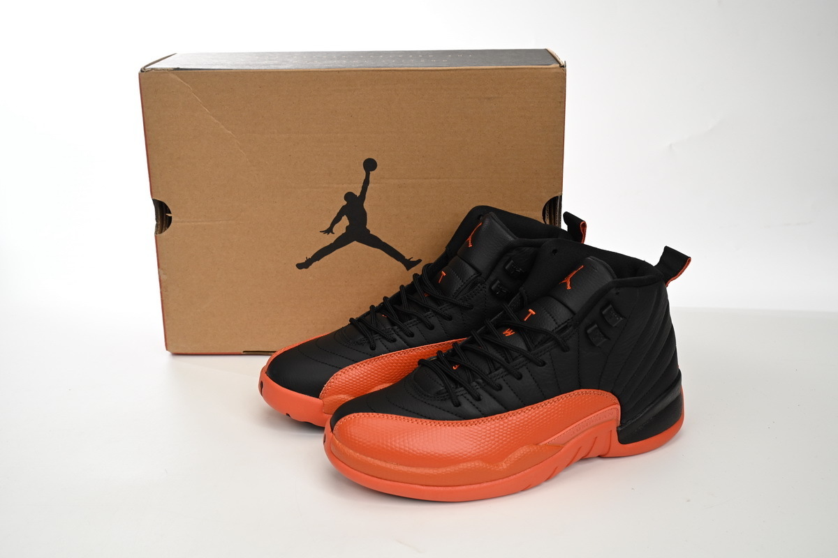 Top Version Air Jordan 12 WMNS Brilliant Orange FD9101-081