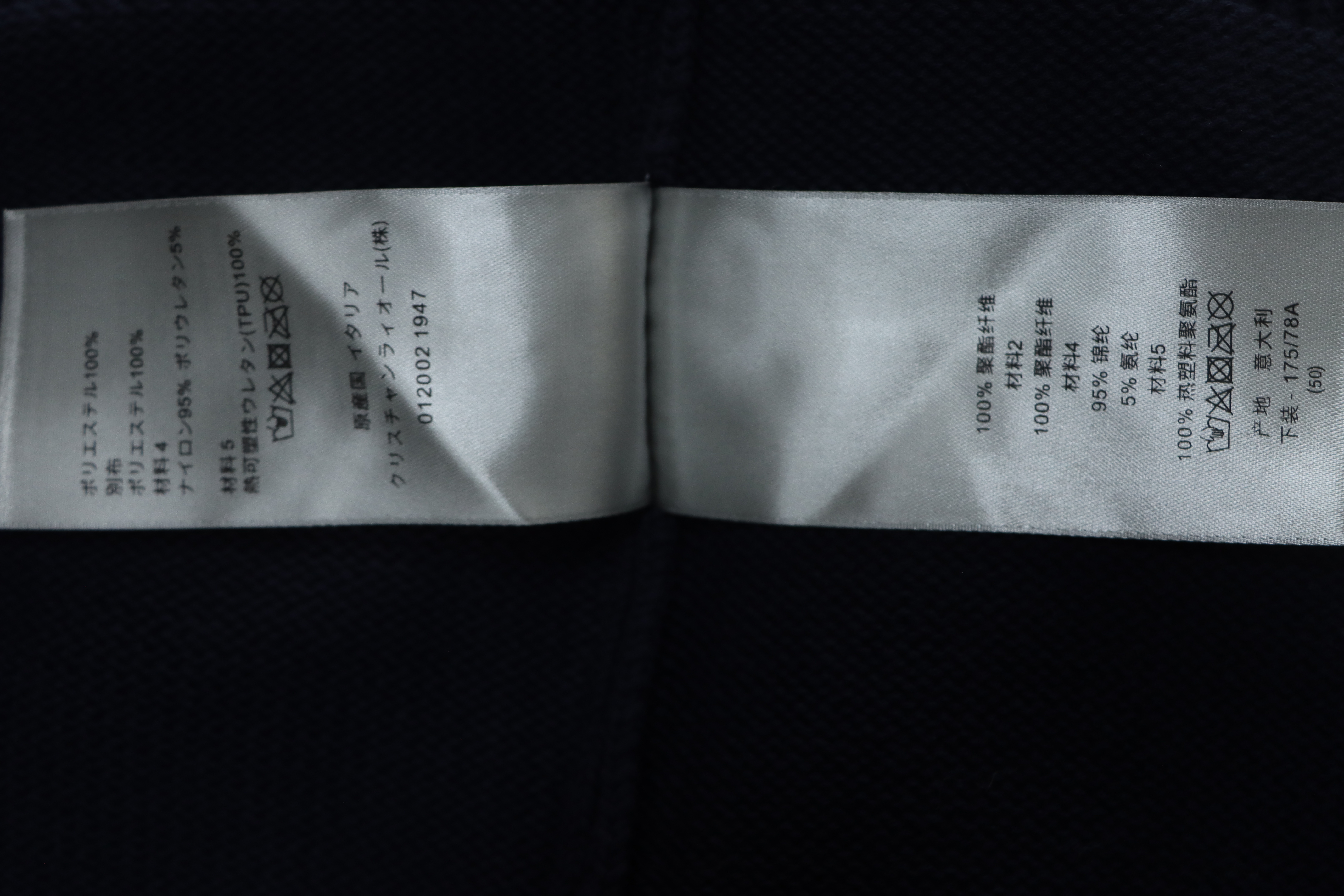 Dior CD 25ss Signature Embroidered Knit Crewneck Sweater Navy