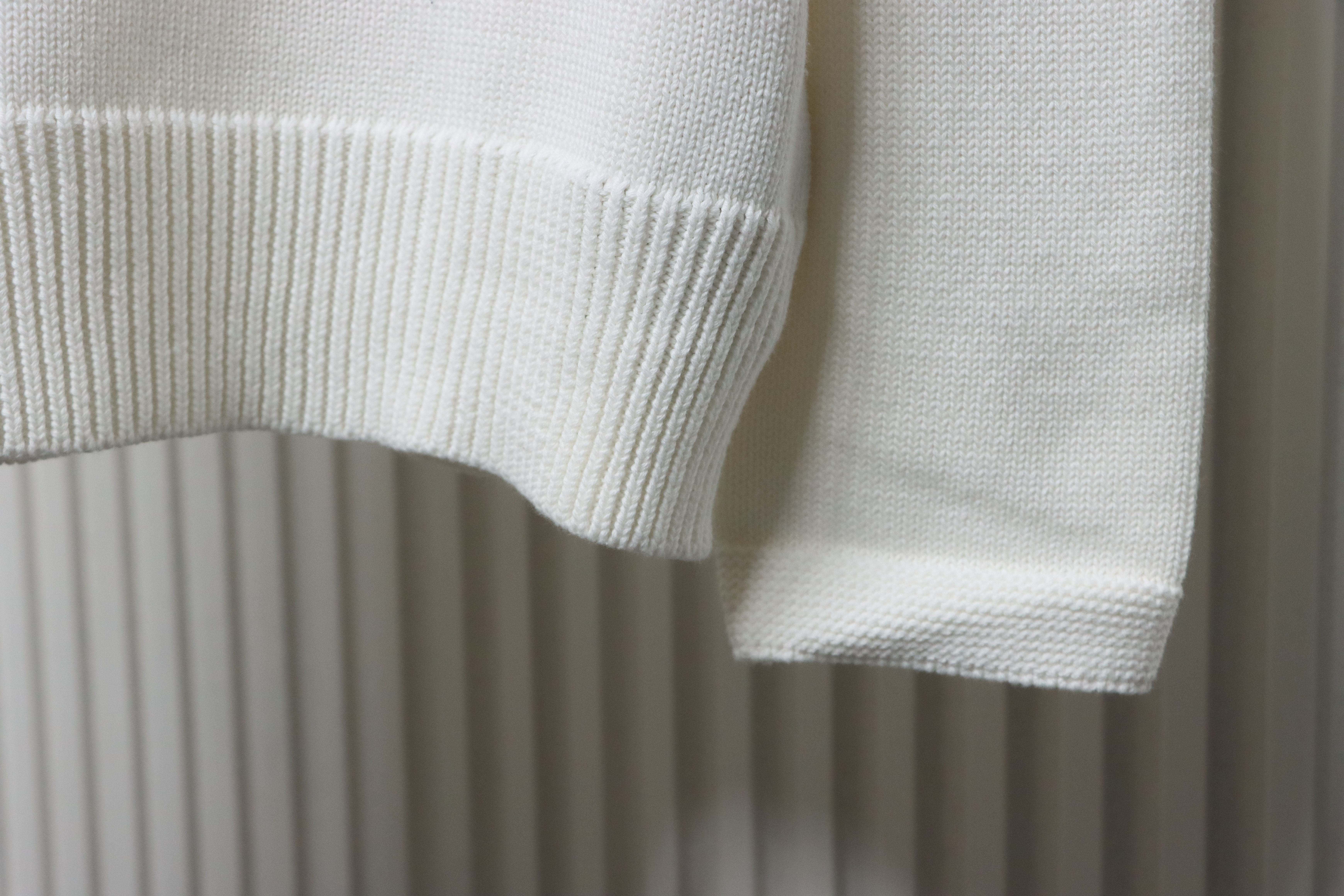 Dior CD 25ss Signature Embroidered Knit Crewneck Sweater White