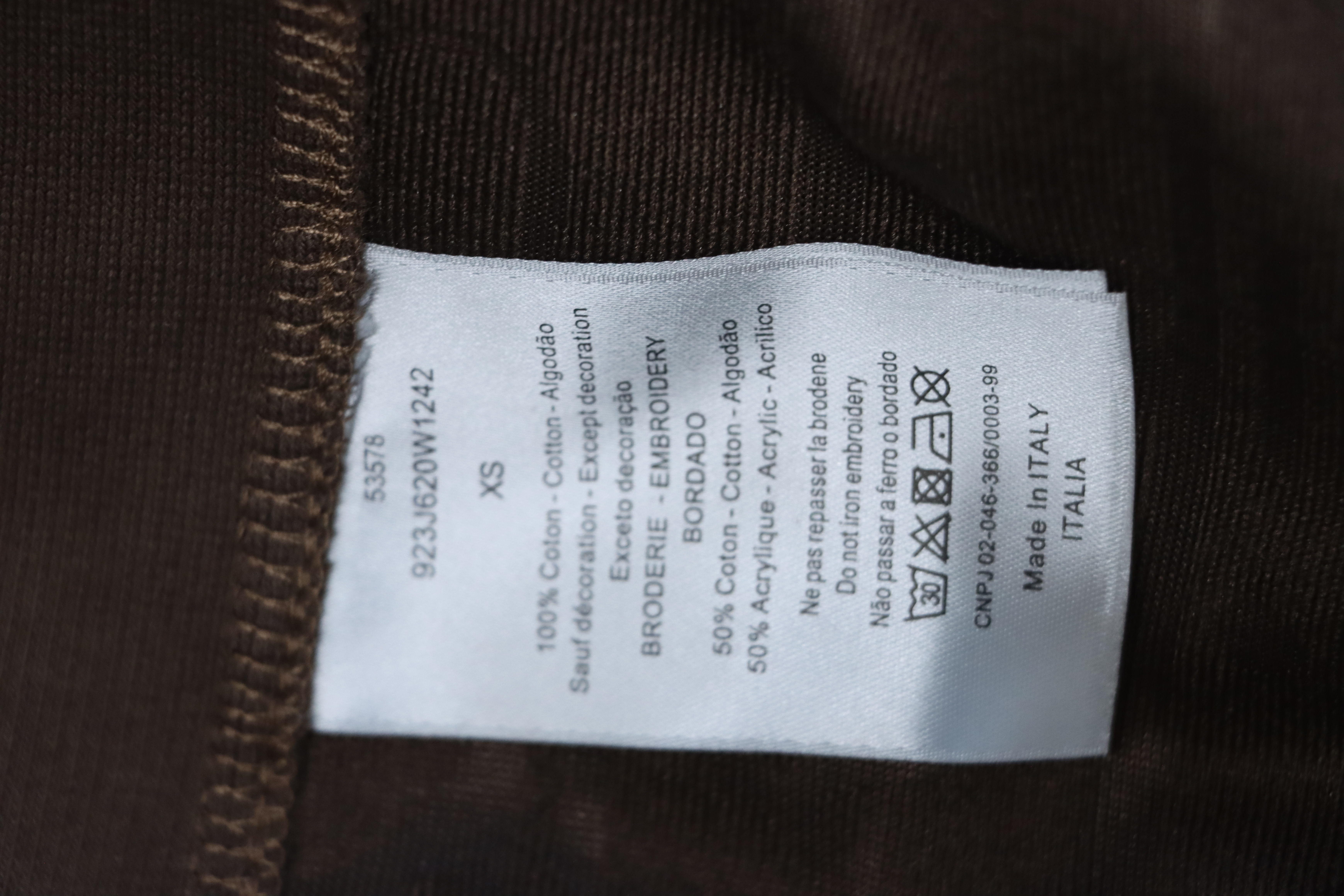 Dior Classic All-over Print Towel Embroidered Hoodie Brown