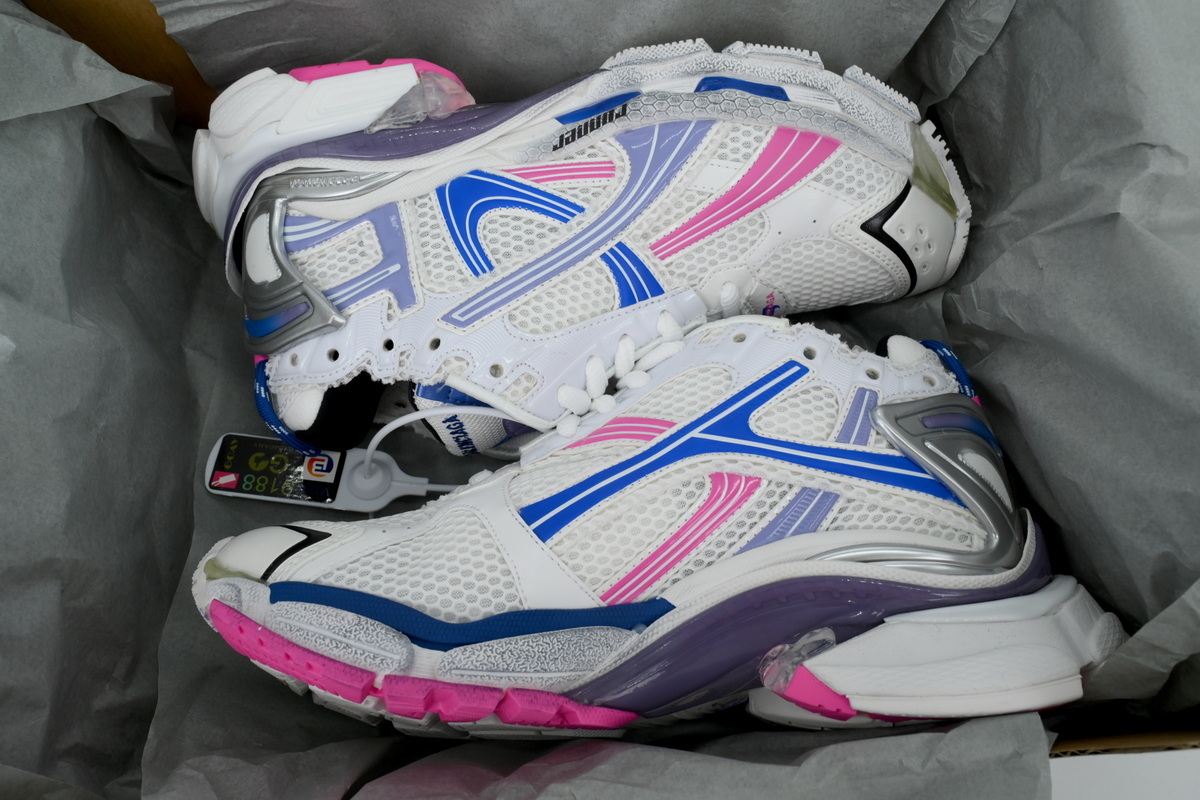 Balenciaga White Purple Powder