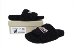 Balenciaga Furry Slide Coke Label Black6
