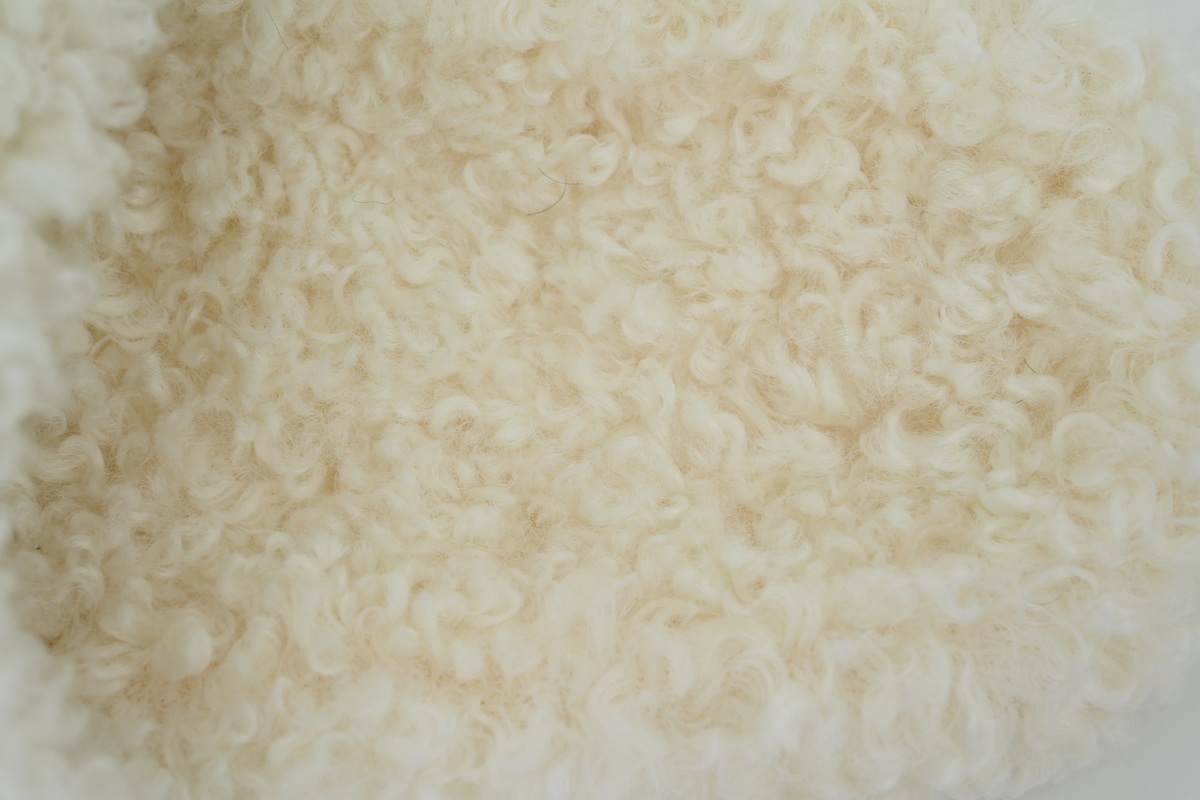 Balenciaga Furry Slide Coke Label White