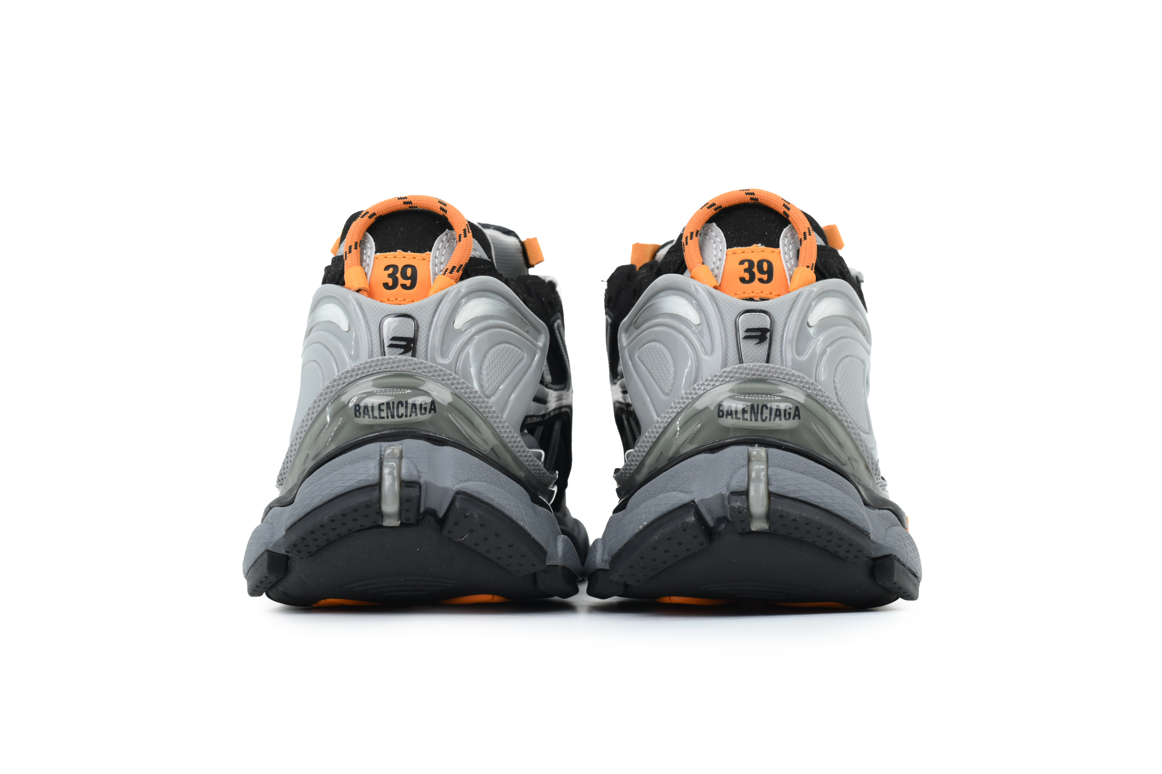 Balenciaga Runner Sneaker Black Fluo--Orange 772774 W3RNY 1878