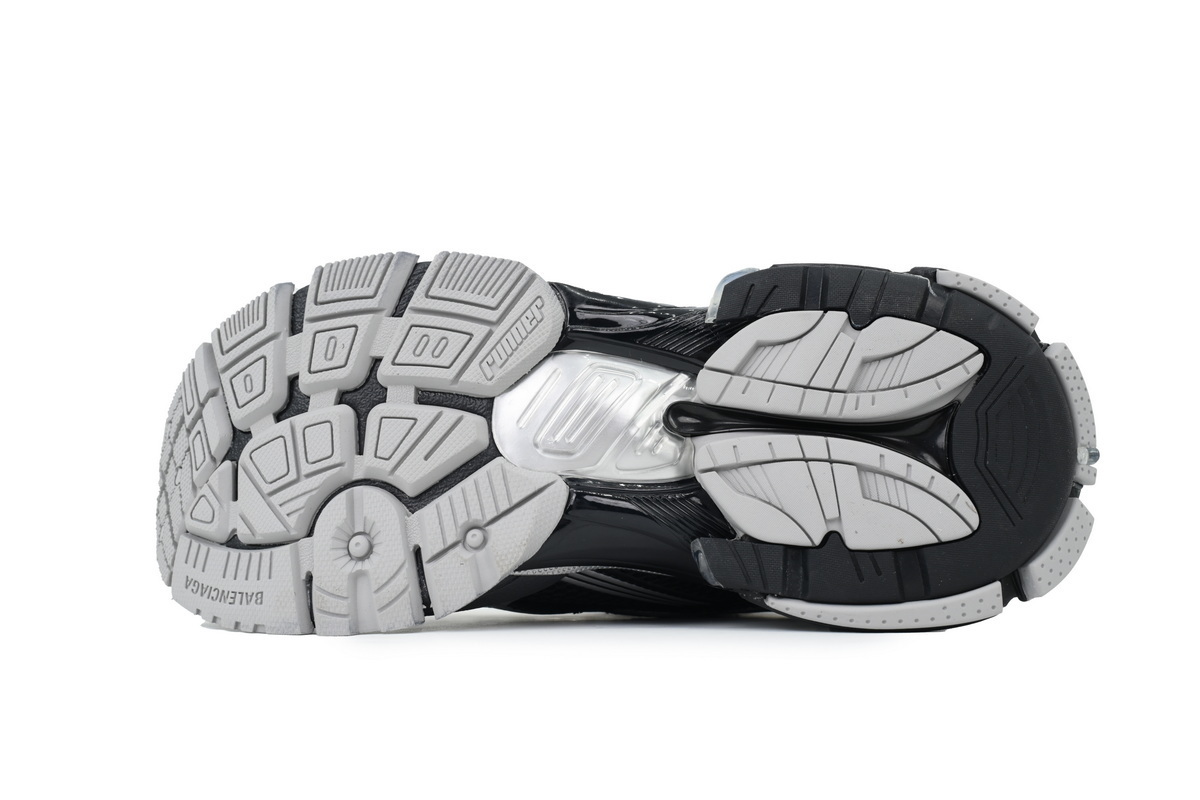 Balenciaga Runner Sneaker Black Silver