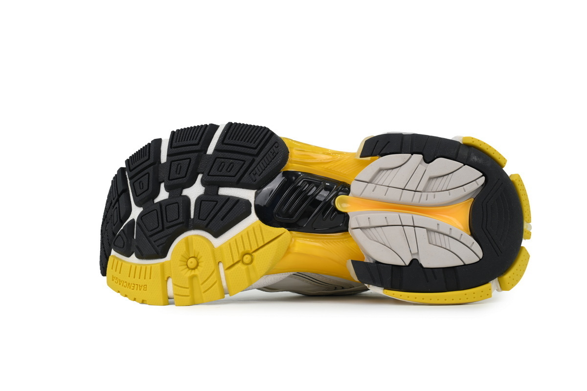 Balenciaga Runner Sneaker White--Yellow 772767 W3RNY 9170
