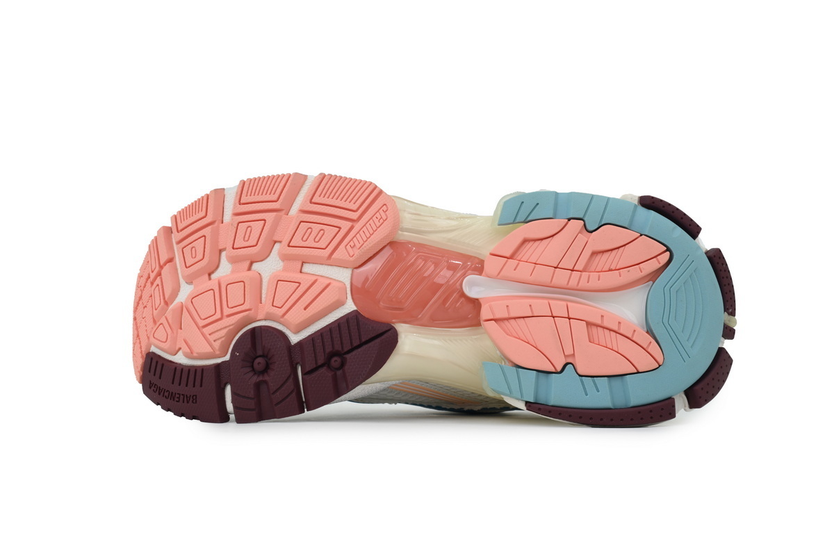 Balenciaga Runner Sneaker White Blue Yellow