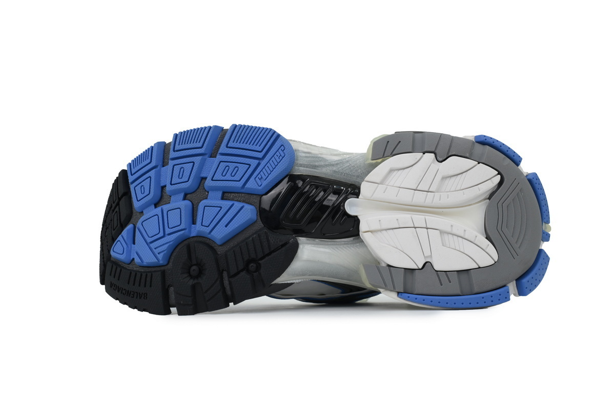 Balenciaga Runner Sneaker Worn Out Blue Grey 772774 W3RNY 4912