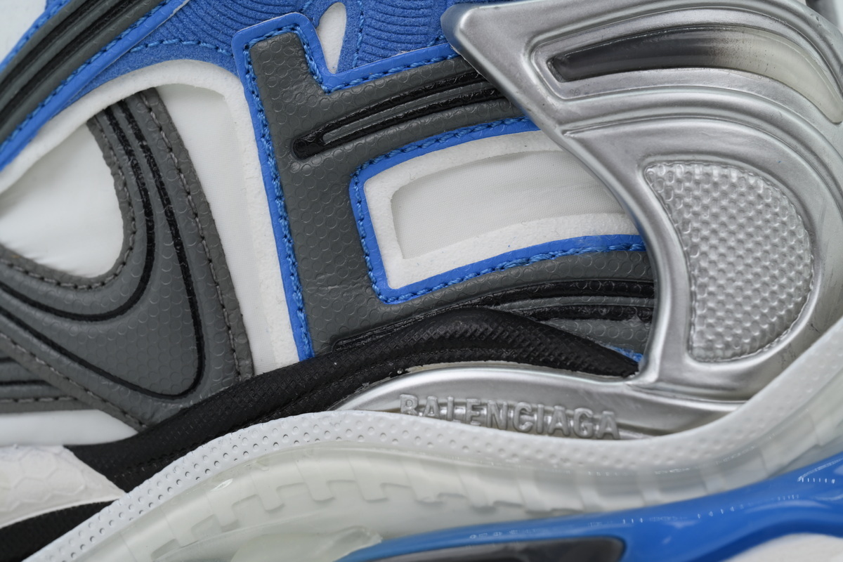 Balenciaga Runner Sneaker Worn Out Blue Grey 772774 W3RNY 4912