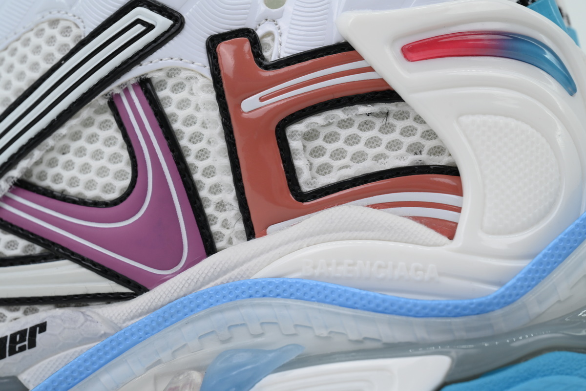 Balenciaga Wmns Runner Sneaker Grey Multi-Color 772767 W3RMU 9458 