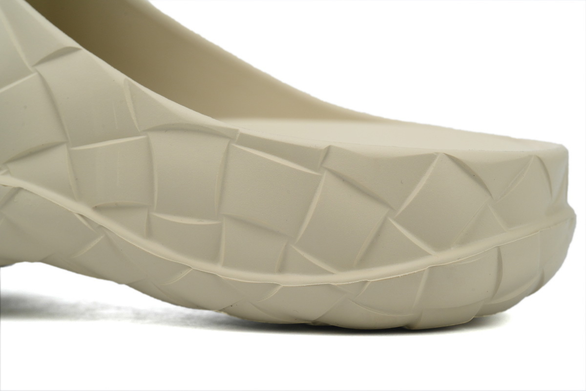 Bottega Veneta Slider Sandals Beige