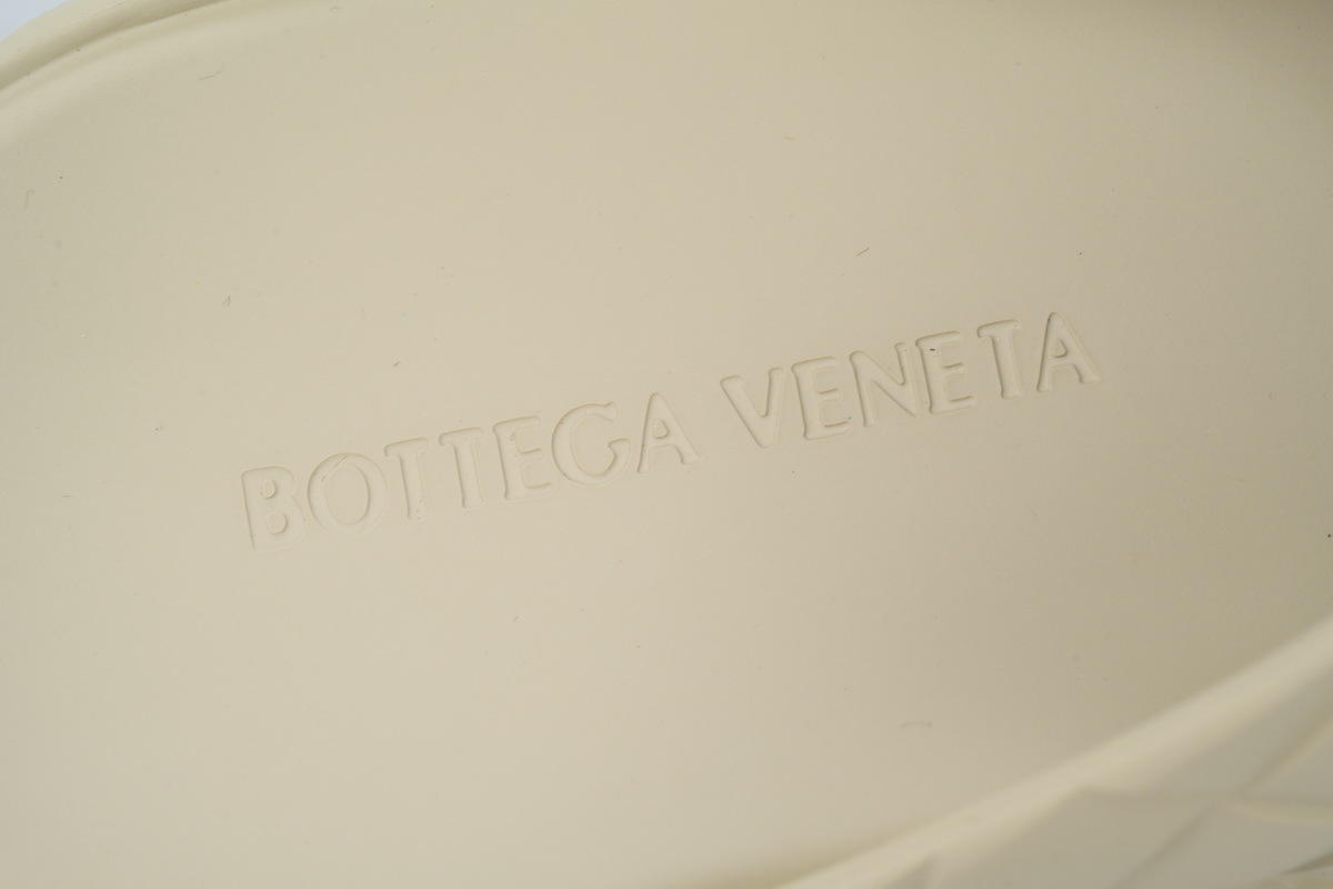 Bottega Veneta Slider Sandals Beige
