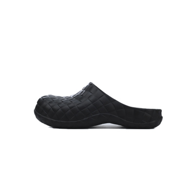 Bottega Veneta Slider Sandals Black 01