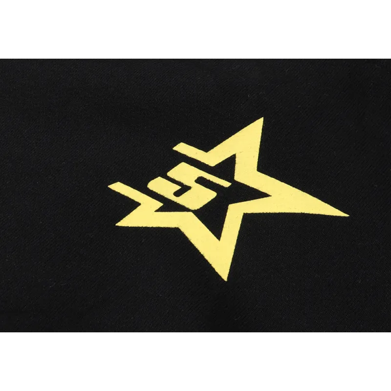 【FLASH SALE】Sp5der Young Thug Punk Hoodie Black