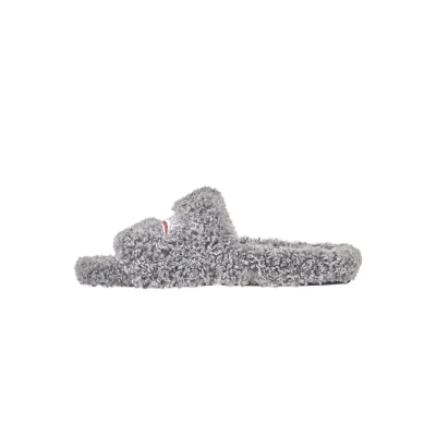 Balenciaga Furry Slide Grey 654261W2D011596 01