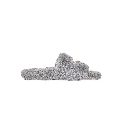 Balenciaga Furry Slide Grey 654261W2D011596 02