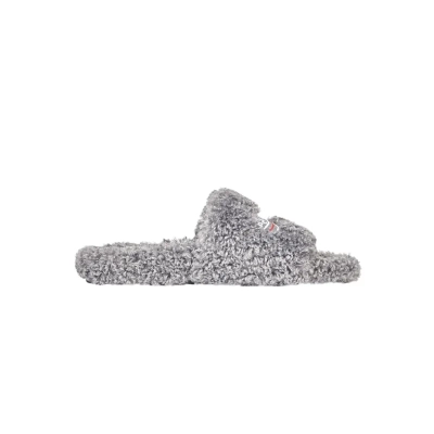 Balenciaga Furry Slide Grey 654261W2D011596 02