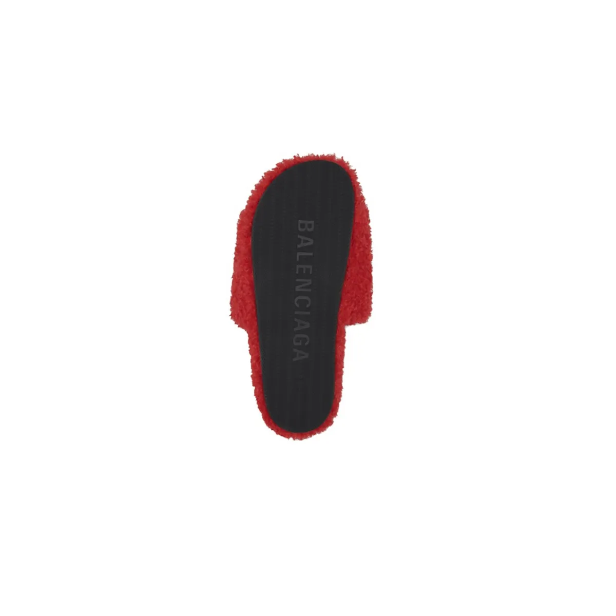 Balenciaga Furry Slide Red White 654261W2DO16596