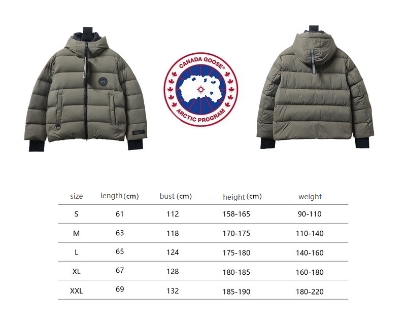 Canada Goose Black Label Down Jacket Green