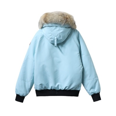 Canada Goose Chilliwack Bomber Jacket Short Down Jacket Sky Blue 02