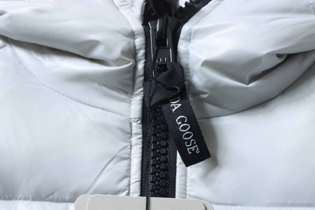 Canada Goose Crofton Slim-Fit Recycled Nylon-Ripstop Hooded Down Jacket White