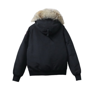 Canada Goose Chilliwack Bomber Jacket Short Down Jacket PBI Black 02