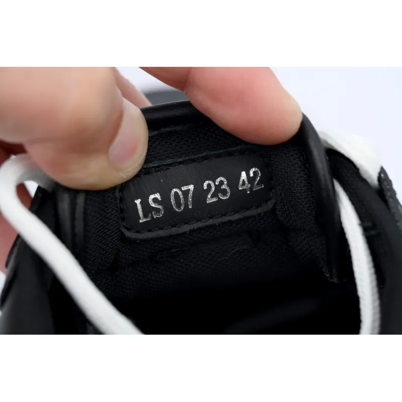 Dior B25 Runner Black Smooth Calfskin Oblique Jacquard 3SN299ZIR_H965