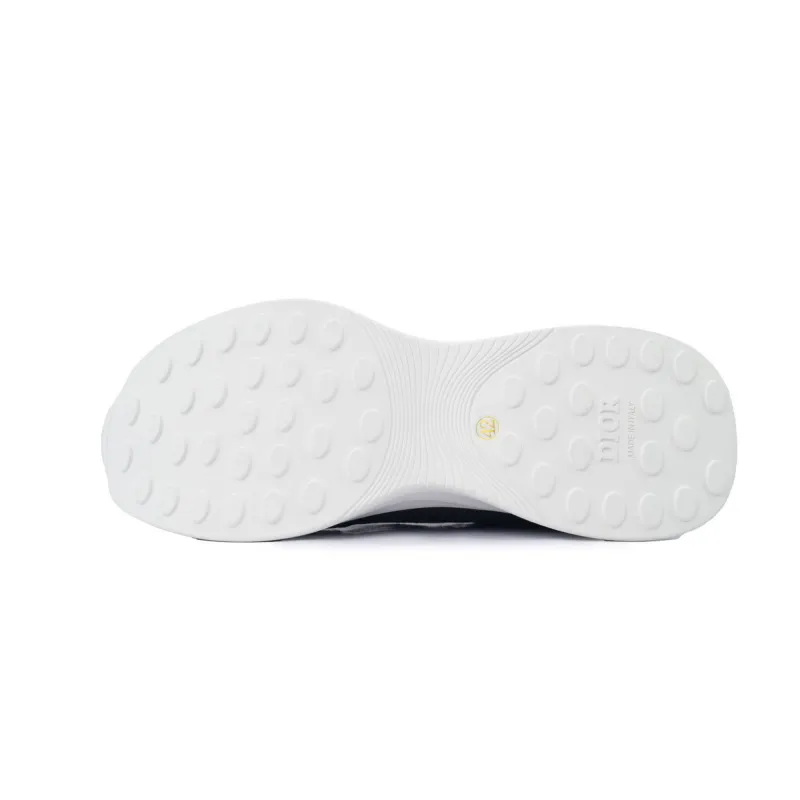 Dior B25 Runner Navy Blue Oblique Jacquard 3SN299ZIR_H561