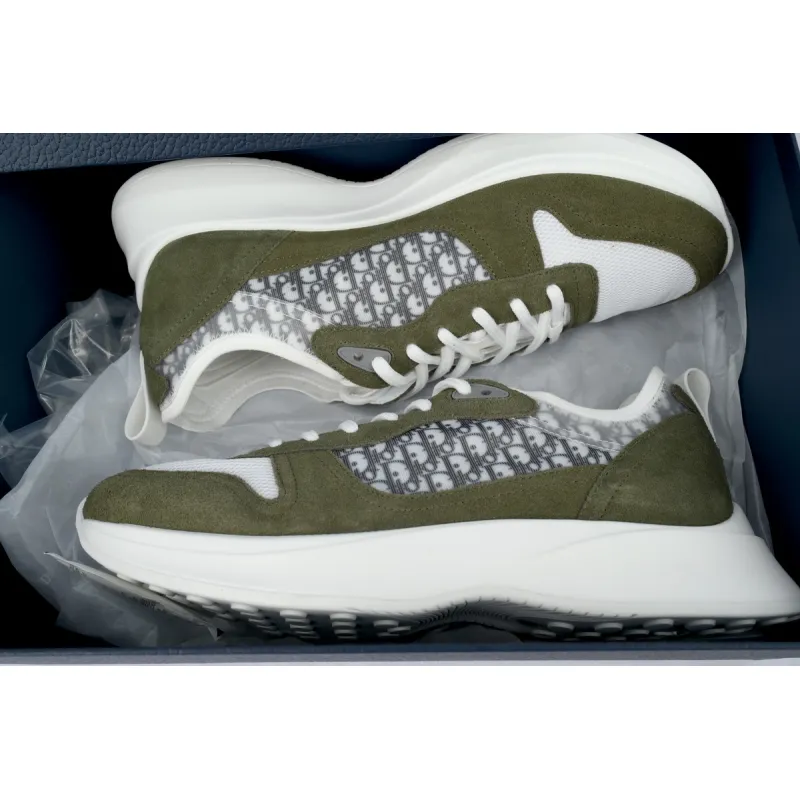 Dior B25 Runner Olive Green 3SN283ZMI_H066