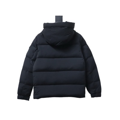 Moncler Black Madeira Hooded Short Down Jacket 02