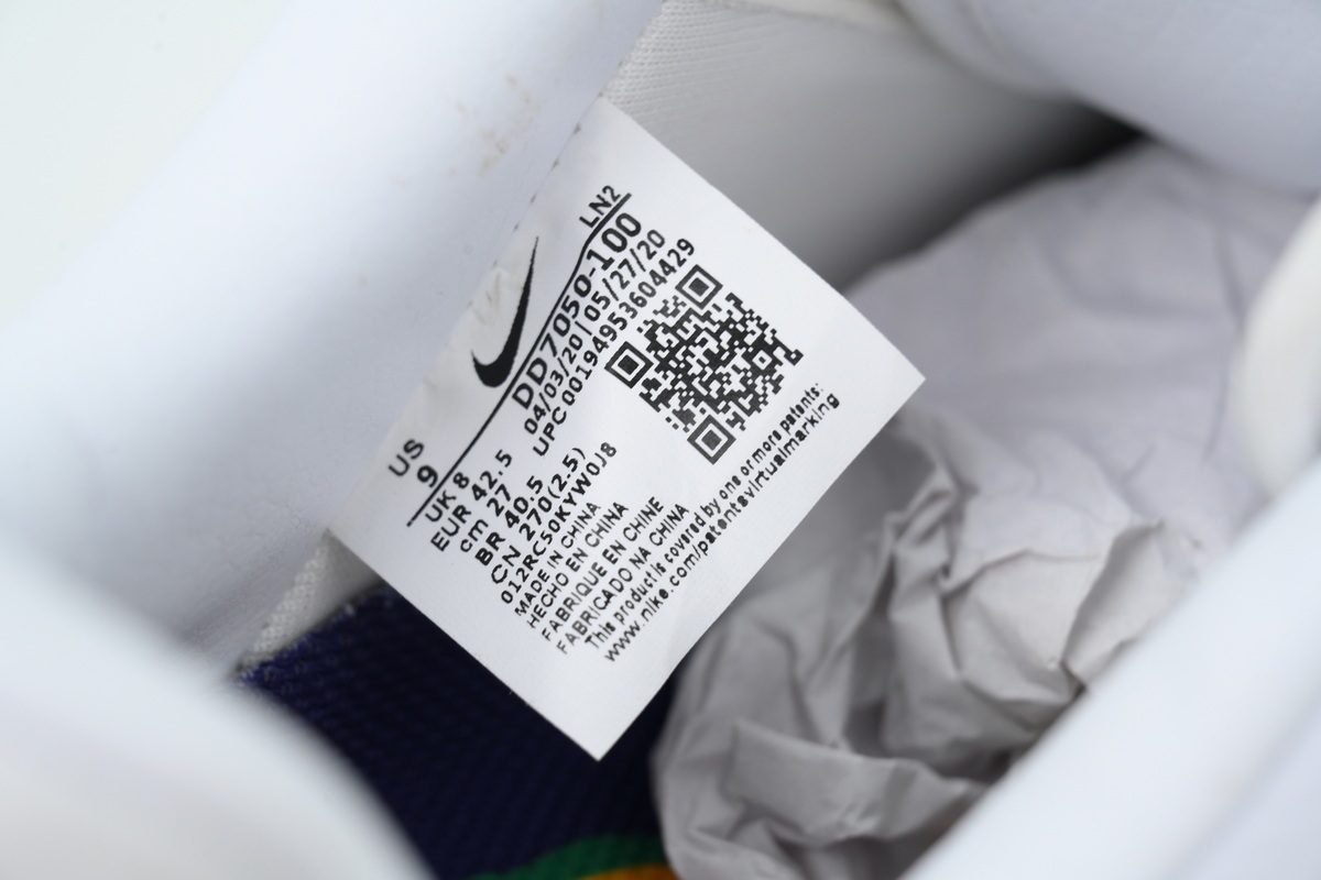 Top Version Nike Cactus Plant Flea Market x Air Force 1 Low Premium White DD7050-100