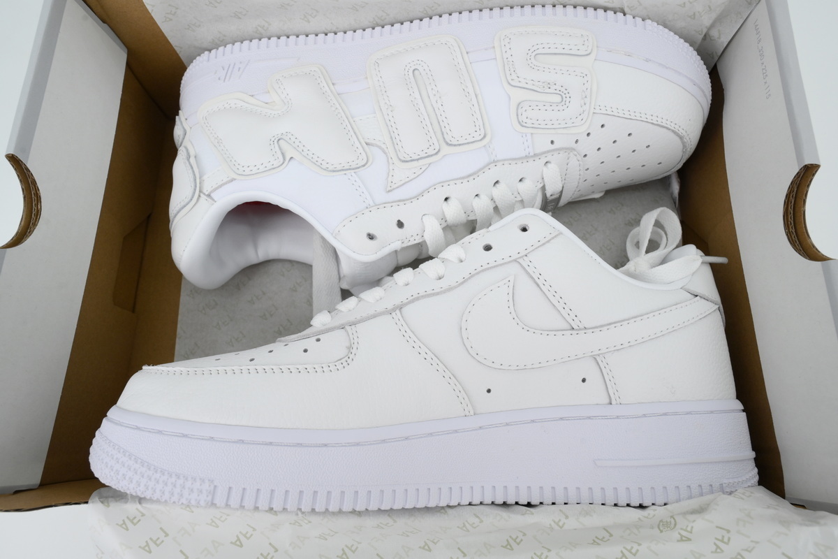 Top Version Nike Cactus Plant Flea Market x Air Force 1 Low Premium White DD7050-100