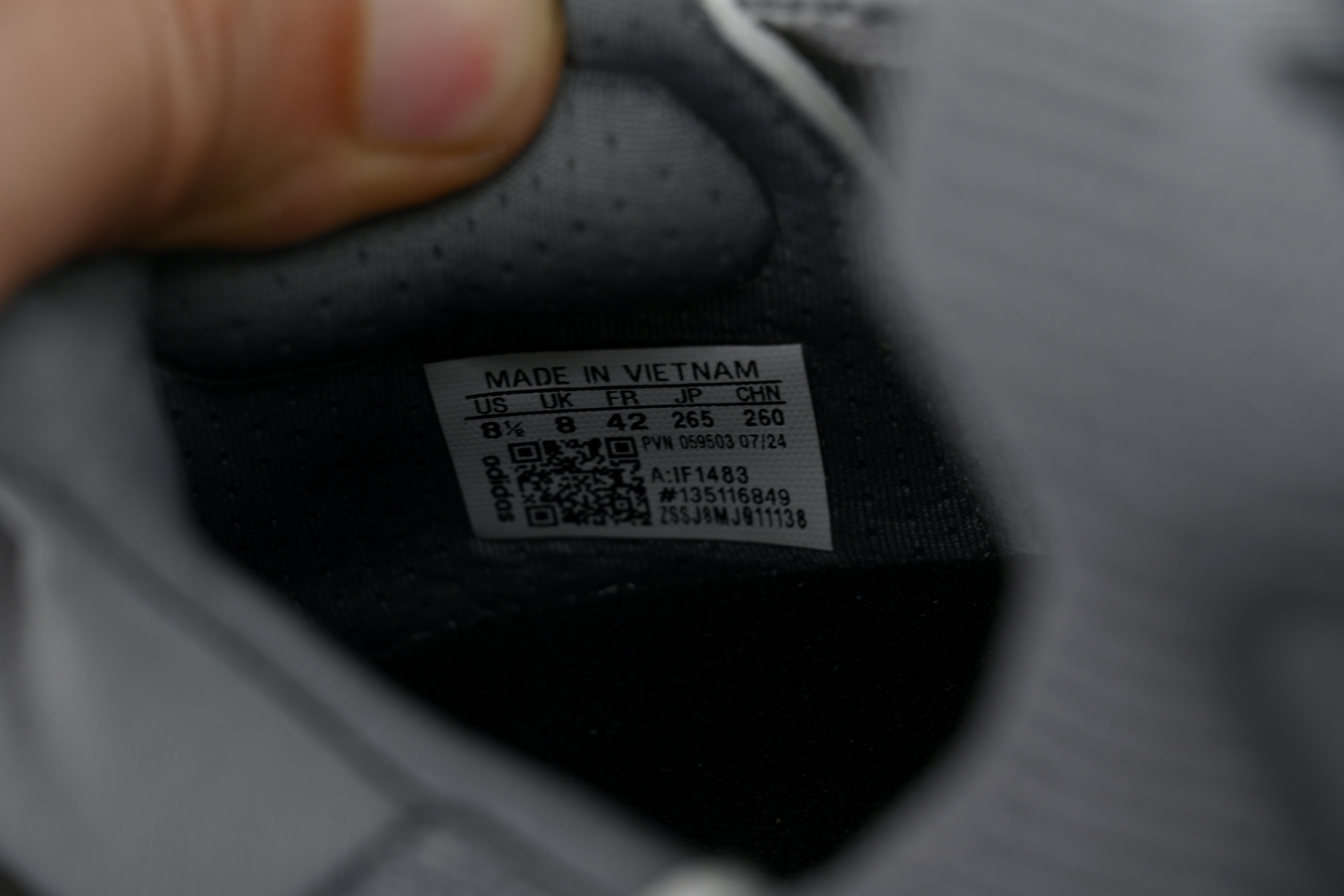 Adidas Ultra Boost 5 Grey Silver Metallic IF1483