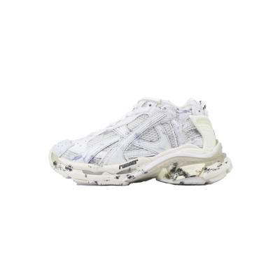 Balenciaga Runner Sneaker White Graffiti 772767 W3RNY 2301 01