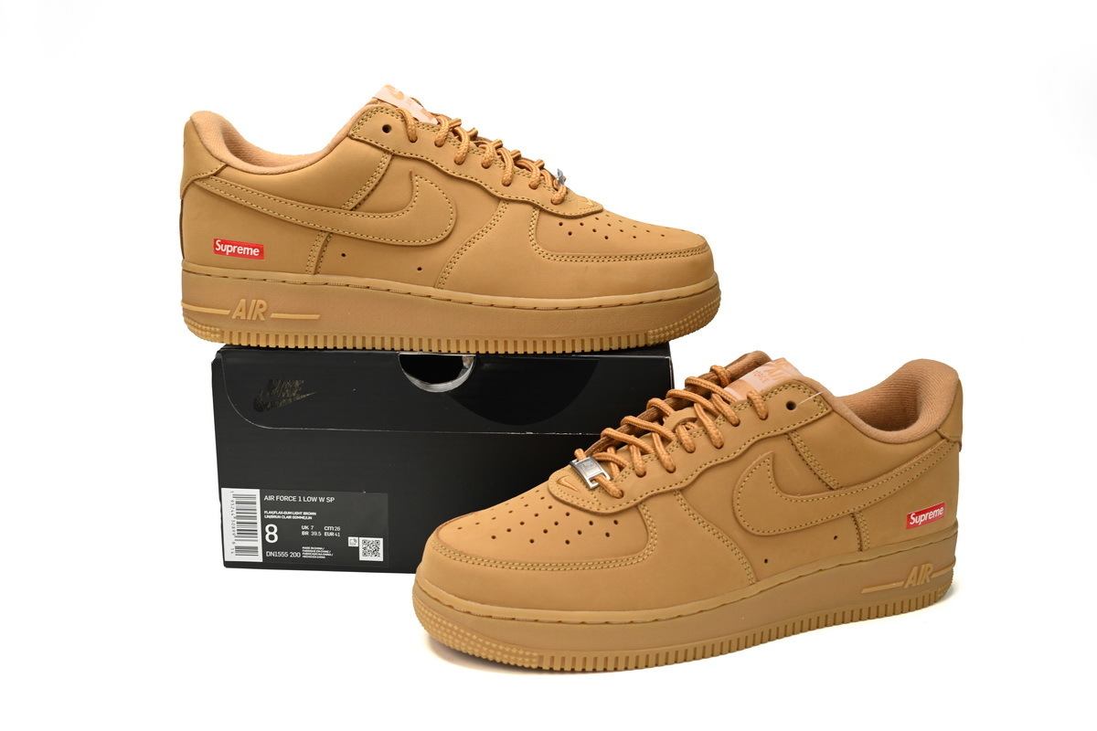 Nike Air Force 1 Low SP Supreme - Wheat DN1555-200