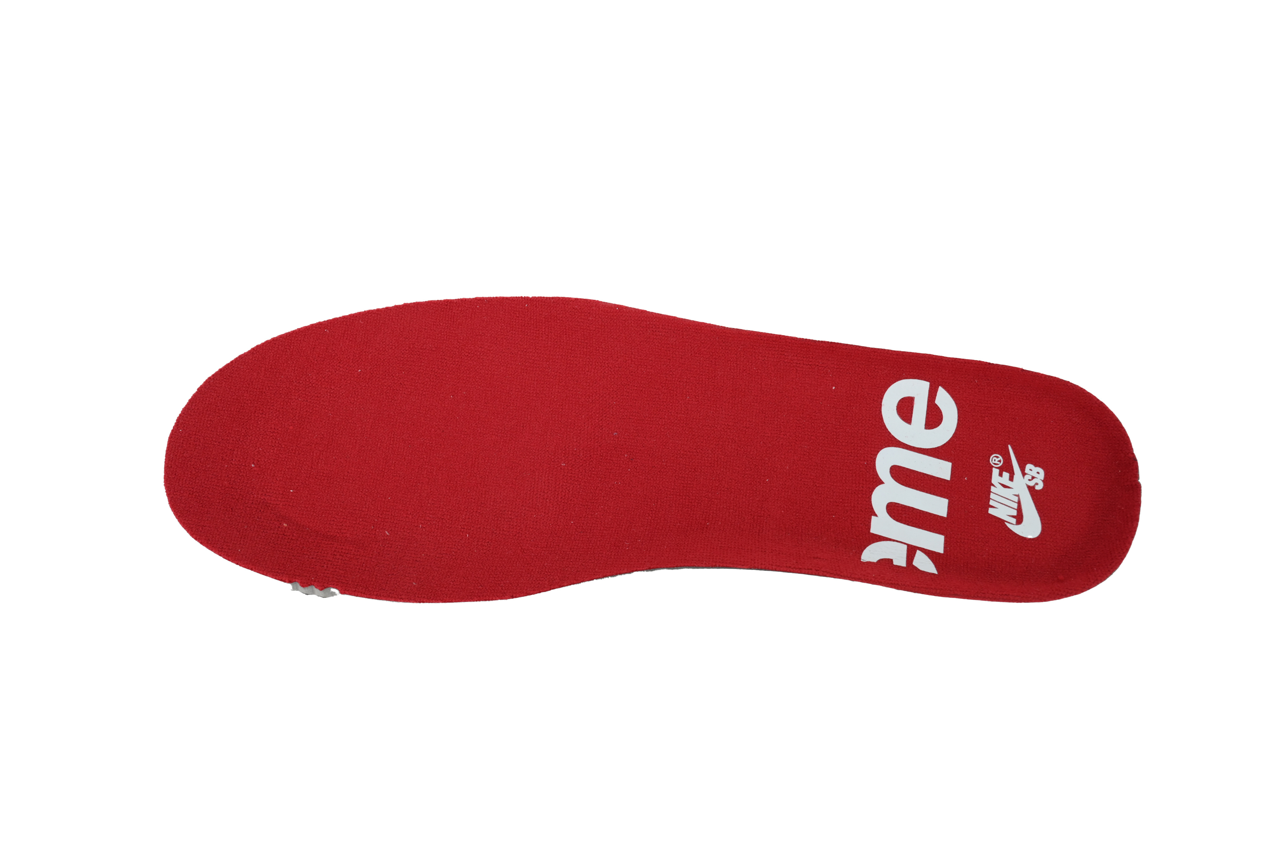 Nike Supreme x Dunk Low SB White Metallic Silver HQ8487-100 