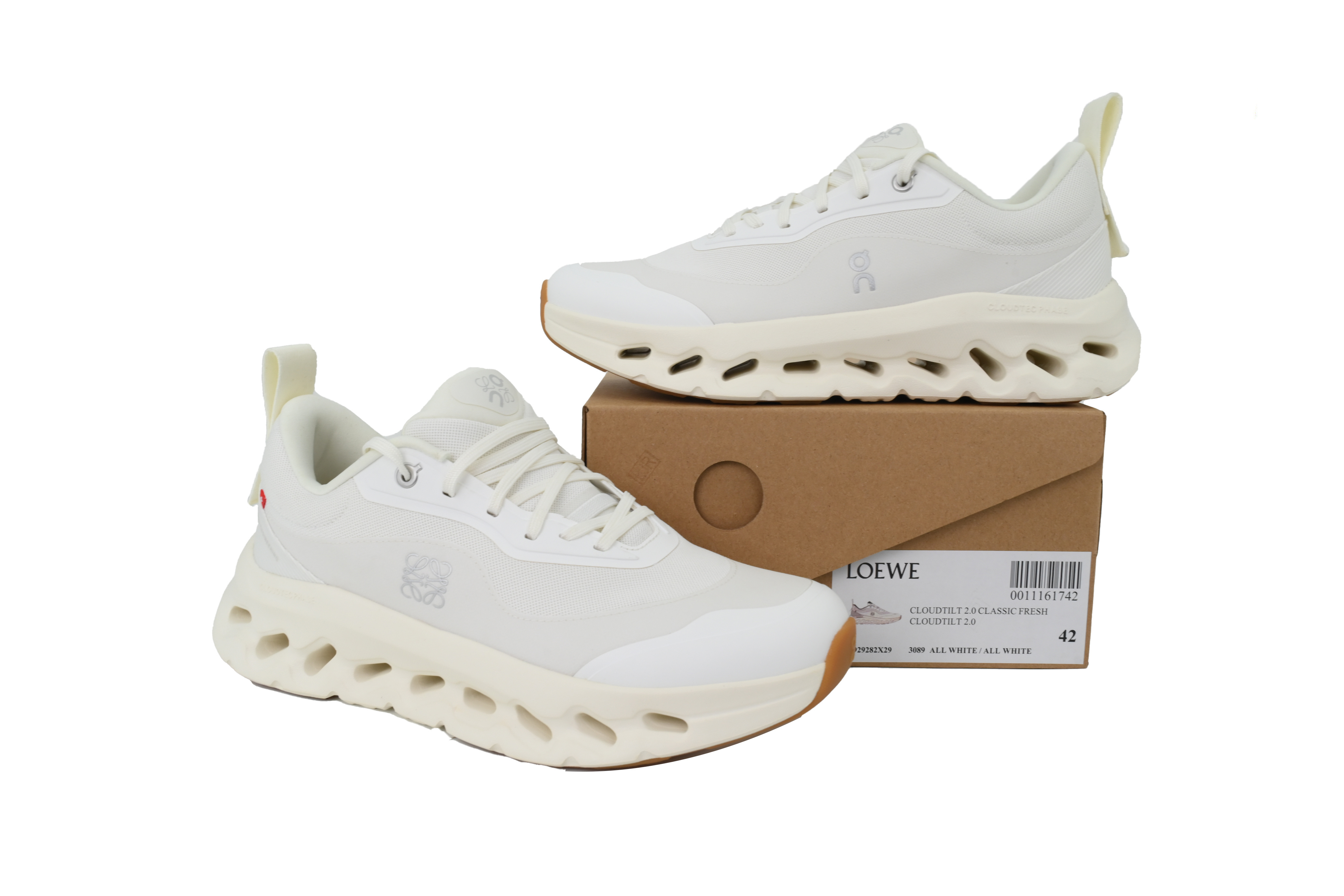 ON Loewe x Cloudtilt White