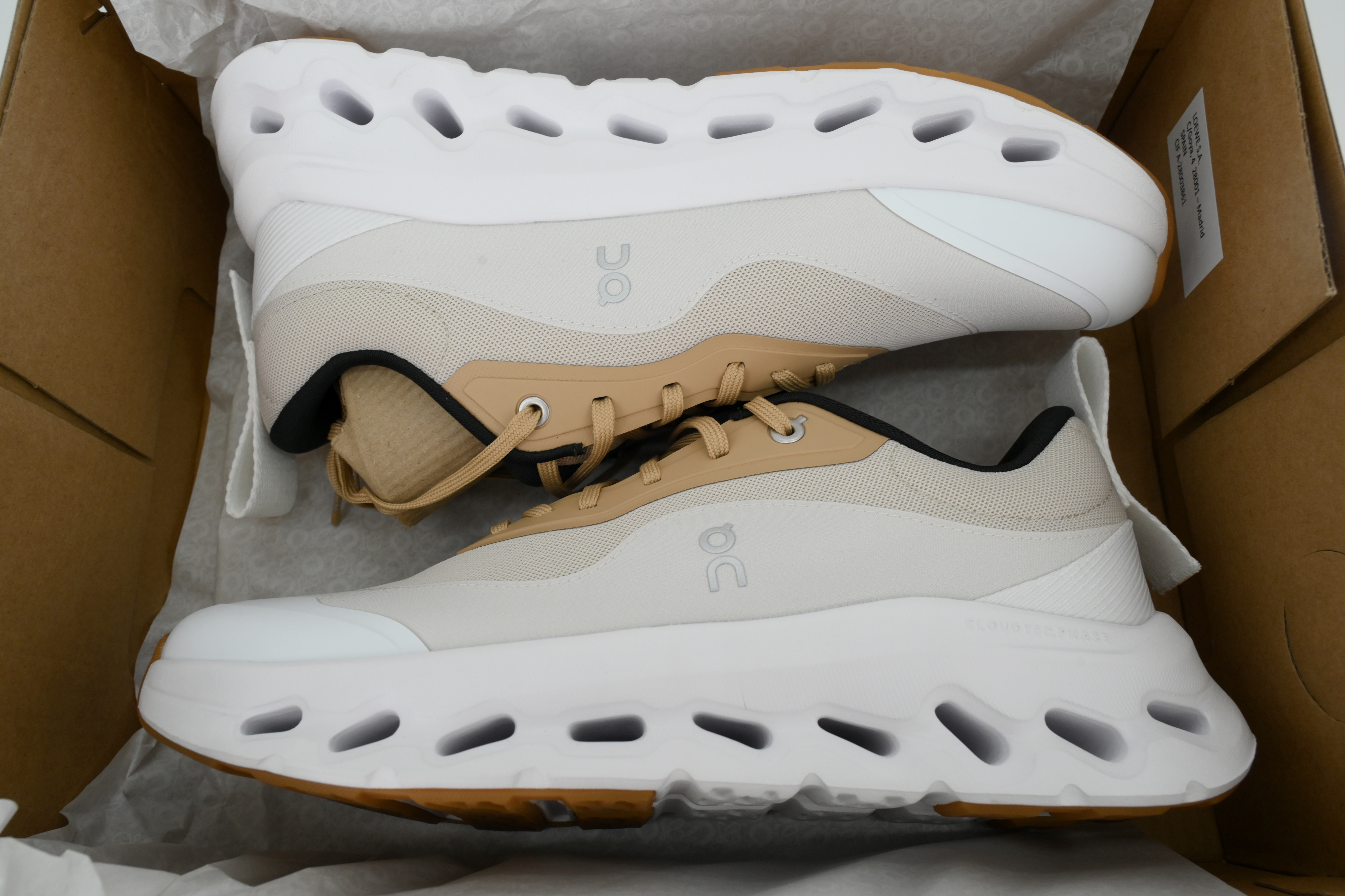 ON Loewe x Cloudtilt White Brown