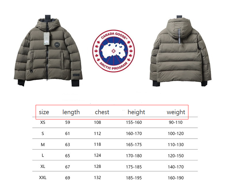 Canada Goose Black Label Down Jacket Brown