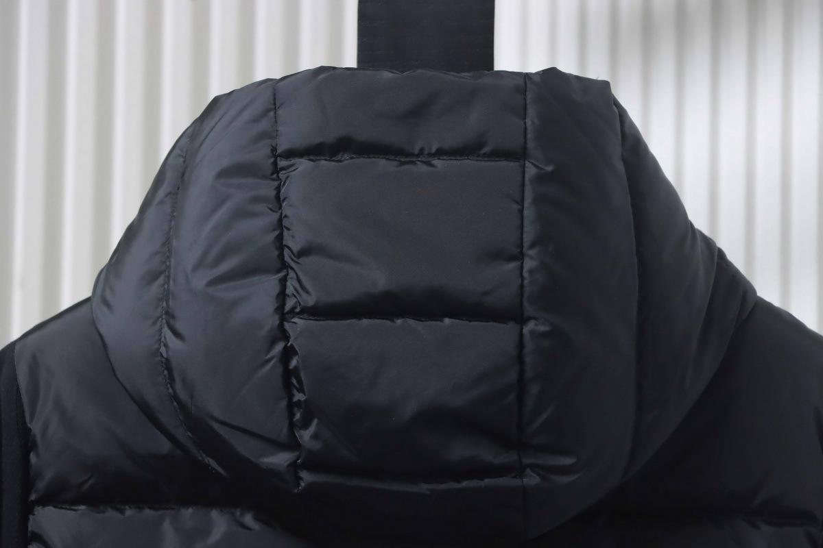 Canada Goose HyBridge Wide Quilt Knit Hoody Black