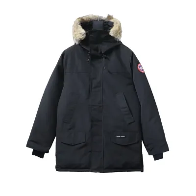 Canada Goose Langford Parka Mid-Length Black 01