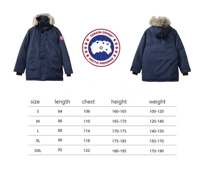 Canada Goose Langford Parka Mid-Length Dark Blue
