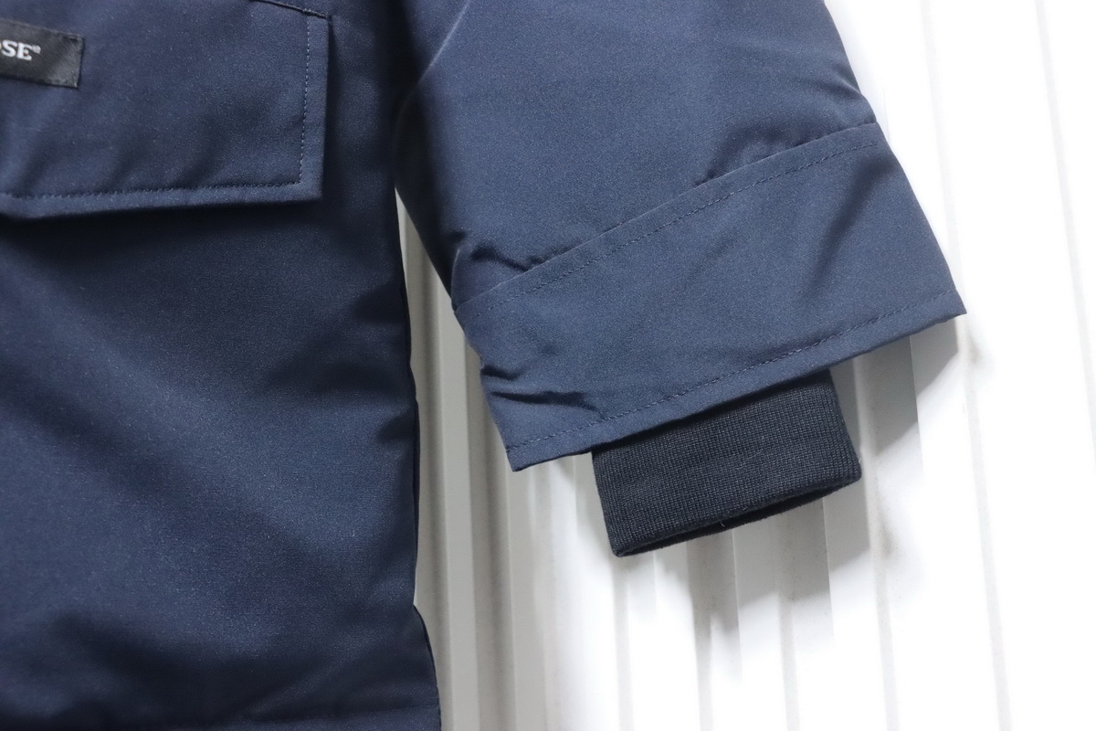 Canada Goose Langford Parka Mid-Length Dark Blue