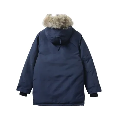 Canada Goose Langford Parka Mid-Length Dark Blue 02
