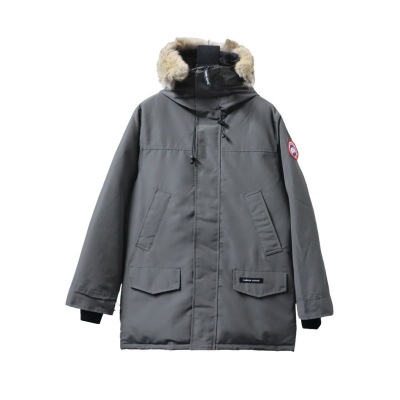 Canada Goose Langford Parka Mid-Length Gray 01