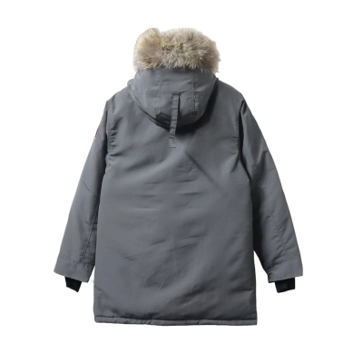 Canada Goose Langford Parka Mid-Length Gray 02